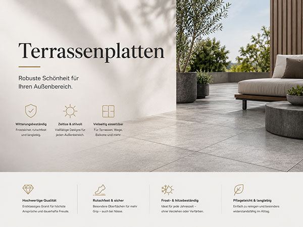 Terrassenplatten Terrassenplatten